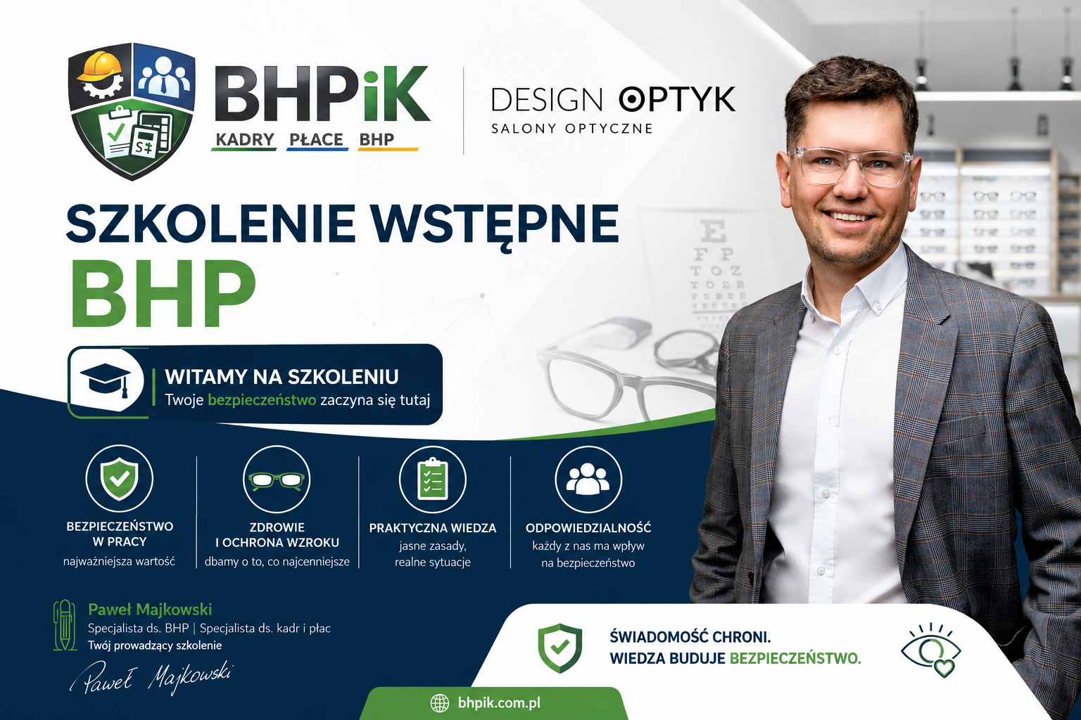 Szkolenie wstępne BHP - DESIGN OPTYK